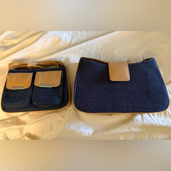 Handbags - NWT- Denim & Tan
Mommy & Me
Matching Bag Set
Functionable and elegant
